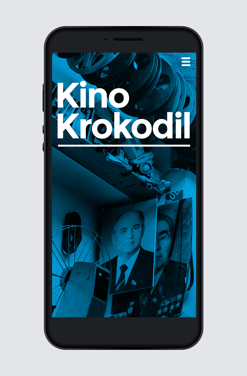 Webdesign – Kino Krokodil – SLANG DESIGN STUDIO